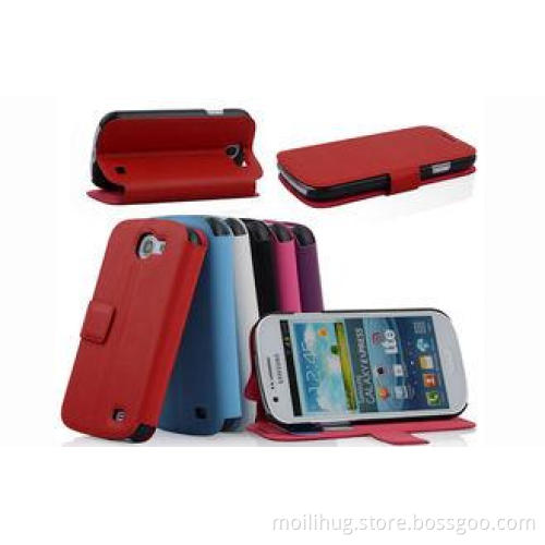 PU Book Flip Phone Leather Case